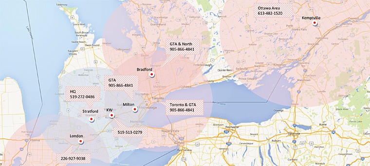 Map - Prosafe Inc.